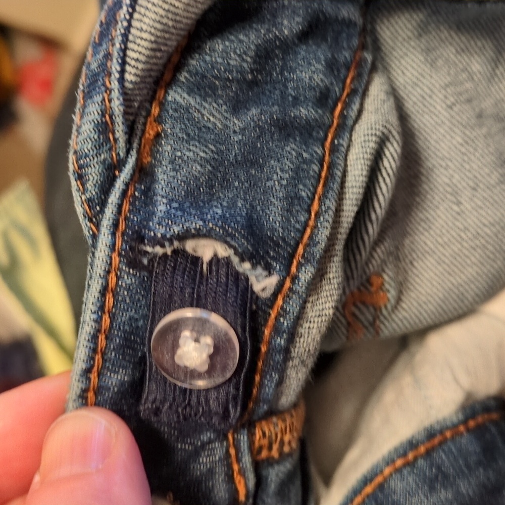 GAP MATERNITY Light Blue Denim Overalls - Picture 4 of 4